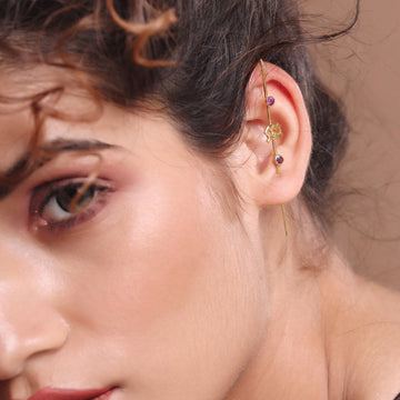 Aquarius Ear Pin